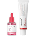 Medicube comforting serum and cream duo front view skincare set