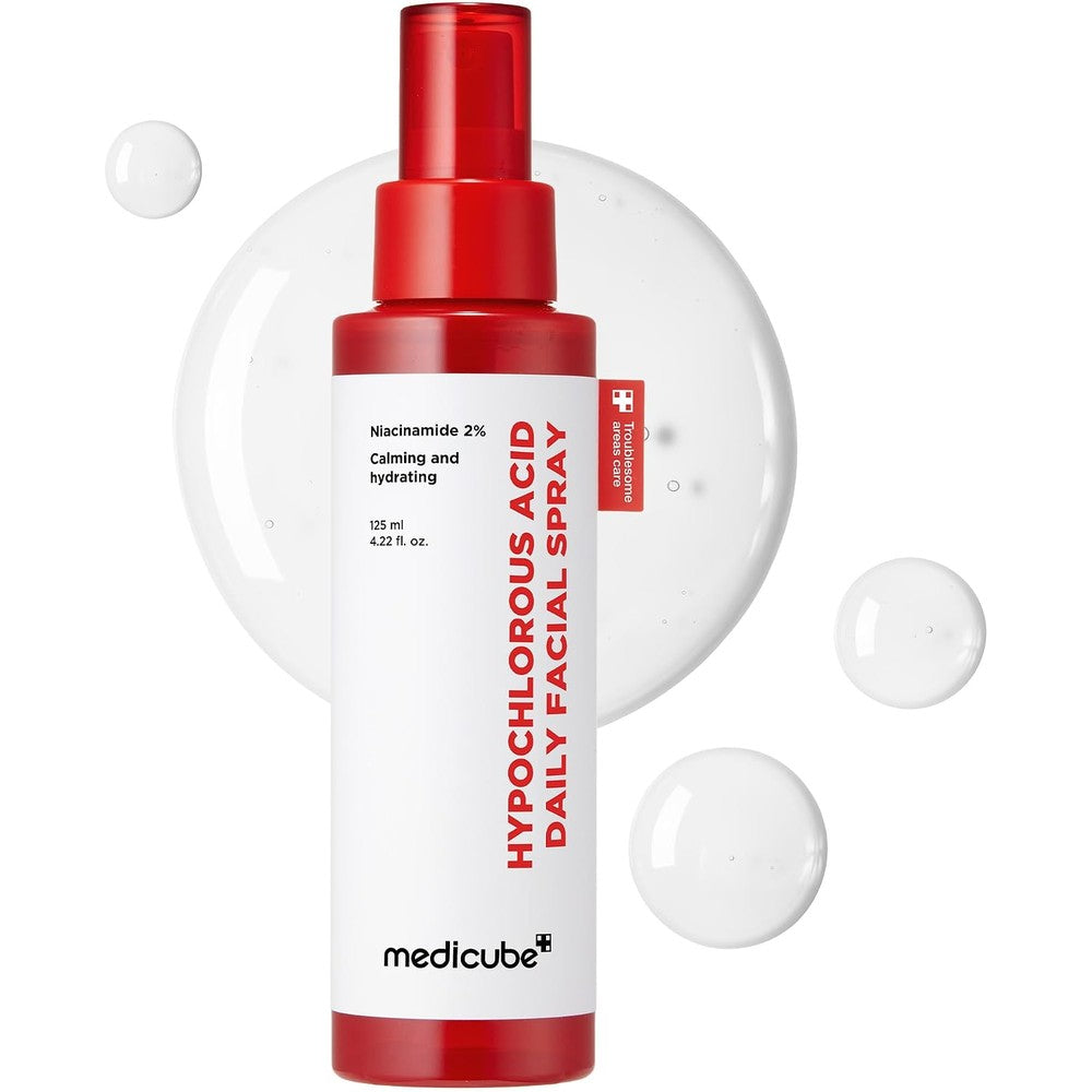 Medicube hypochlorous acid power soothing spray front view