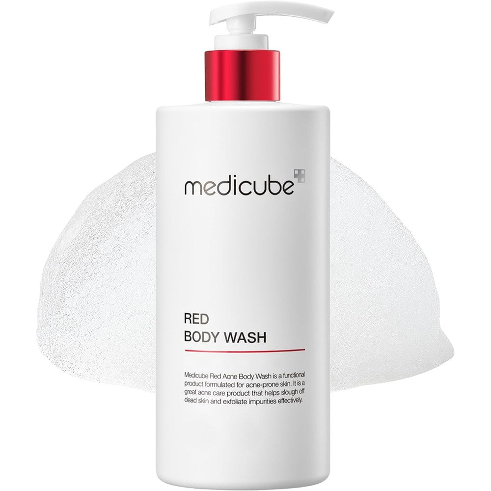 Medicube Red Body Wash front view bottle