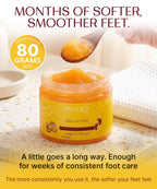 Bioaqua moisturizing foot cream ready for home spa use