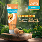 Everyuth Naturals Exfoliating Walnut Scrub 100g tube with product label visible