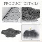 Bottom view showing the strong suction cups designed for non-slip shower safety